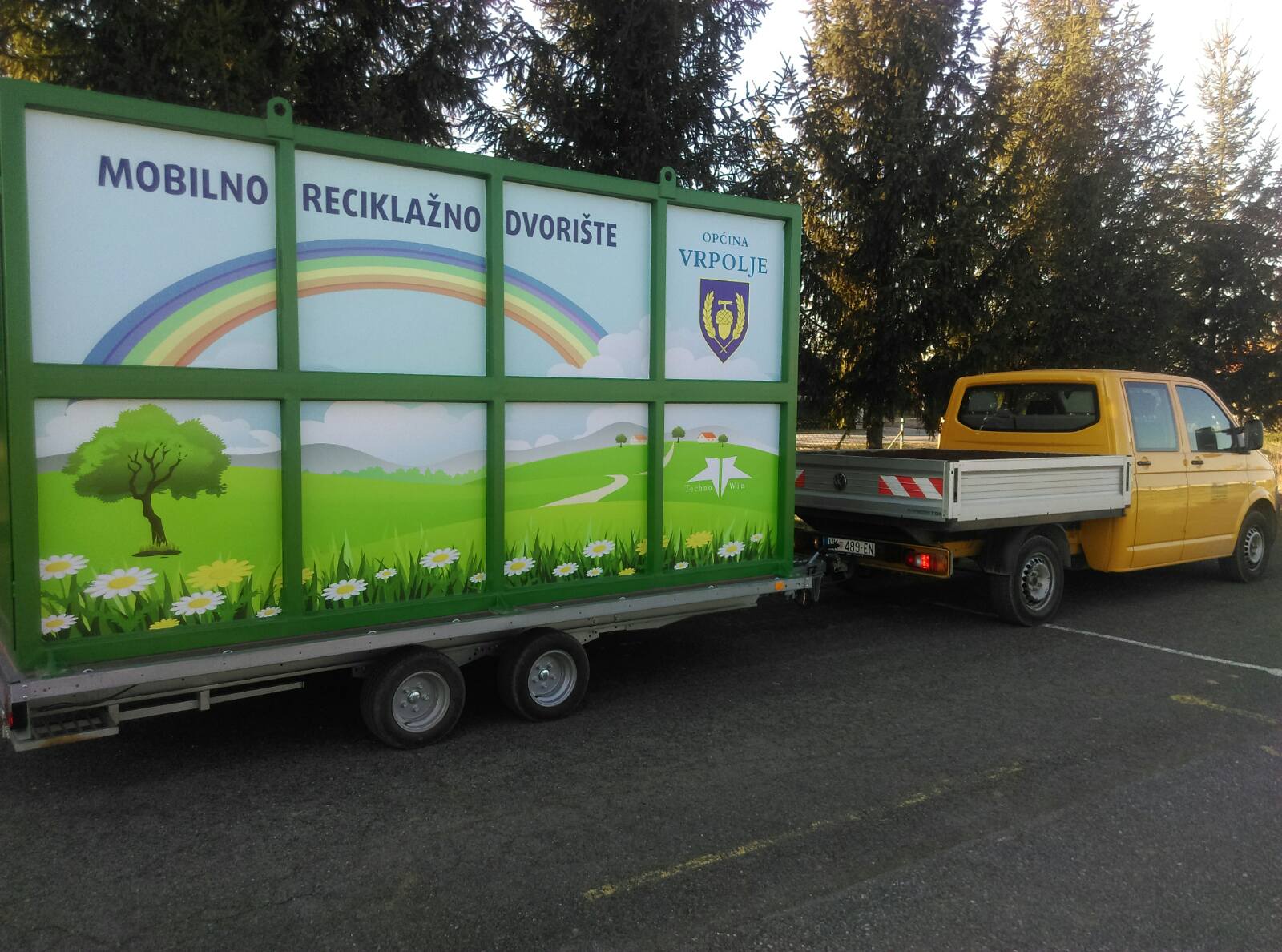 Mobilno reciklažno dvorište za travanj – odgoda